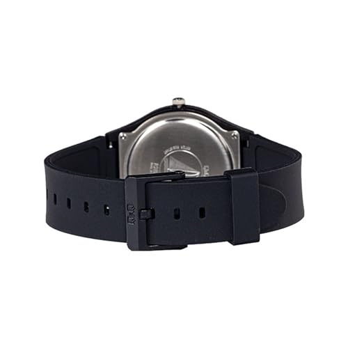 Image of Q&Q Men's Fibre Strap Analog Watch with Day & Date Display - 100 Meters Water Resistant, Lightweight Sports Casual Wristwatch - A212J001Y