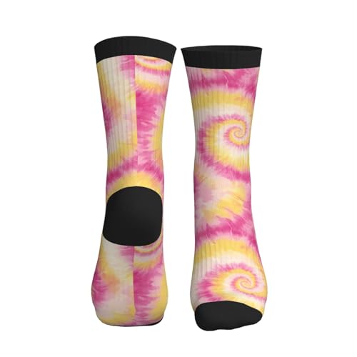 Slouchy Crew Socks for Men Women, Funny Novelty Athletic Long Tube Socks for Soccer Running Hiking Yoga Softball2