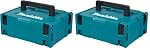 Makita – Makita 821550-0 MAKPAC Größe 2 Systemkoffer, Werkzeugkoffer,