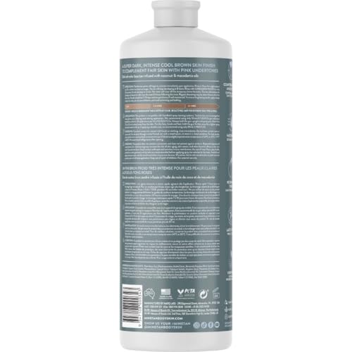 Image of MineTan Spray Tan Solution | Dark Ash - Fake Tanning Mist Best for Cool Bronzed Glow Skin Finish, Fast Drying, 1 Hour Express, Hydrating, Salon Professional Formula, Vegan, 33.8 Fl Oz