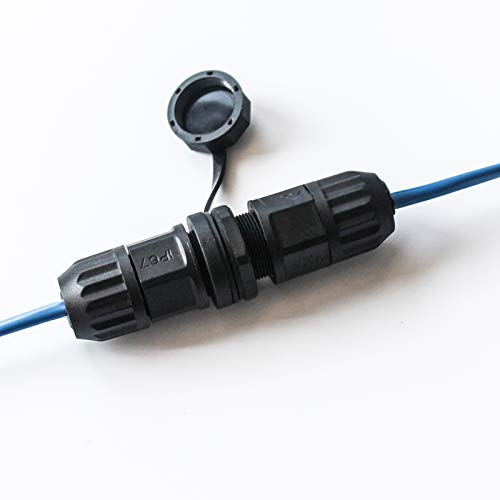 Conector impermeable RJ45 hembra para montaje en panel 6 unidades miniatura 5