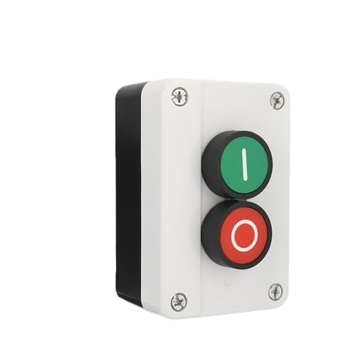 Interrupteur de station bouton-poussoir étanche IP55 pour démarrage moteur et arrêt d'urgence