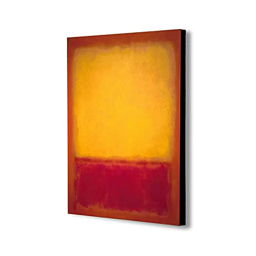 Jaune sur Violet Mark Rothko : une impression sur toile encadrée source d'émotions