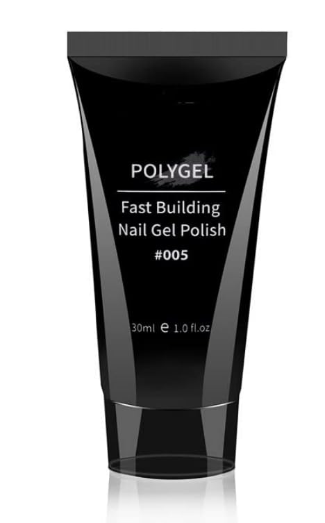 Nail Art 30 ML Polygel tubes Polygel For Nails Extensions Finger nail art Manicure Acrylic gel Varnish hybrid UV Poly gel- SHADE (CLEAR)