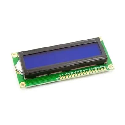 LCD1602 Parallel LCD Display with Blue Backlight LCD1602 Parallel LCD Display with Blue Backlight