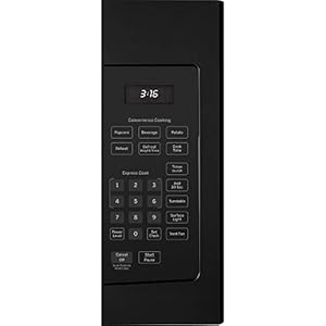 GE JVM3160DFBB 1.6 Cu. Ft. Over-the-Range Microwave Oven Black Bundle with 2 YR CPS Enhanced Protection Pack GE JVM3160DFBB 16 Cu Ft Over the Range Microwave Oven Black Bundle with 2 YR CPS Enhanced Protection Pack