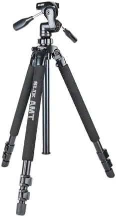 Slik Pro 700DX Tripod KIT with 3-Way Pan & Tilt Head, for Mirrorless/DSLR Sony Nikon Canon Fuji Cameras and More - Black (615-316)
