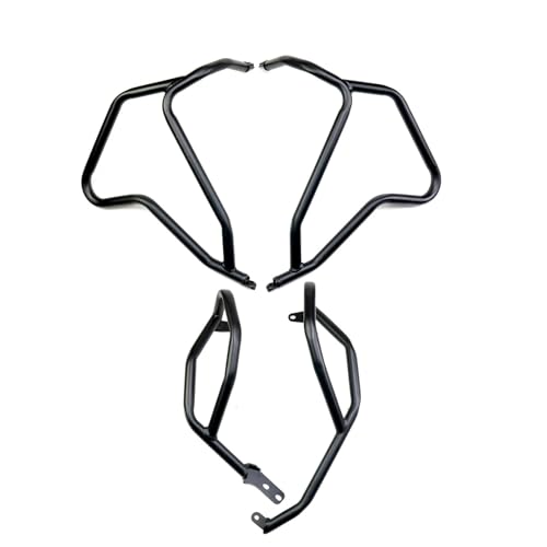 Crash Bar pour Kawasaki Versys 1000 de 2019 à 2024 - Barre de Protection Moteur Noire