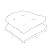 Pillow Perfect Paisley Indoor/Outdoor Chair Seat Cushion, Tufted, Weather, and Fade Resistant, 19" x 19", Blue/Green Pretty, 2 Count
