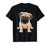 Mops Welpe Cartoon Geschenk Kleidung