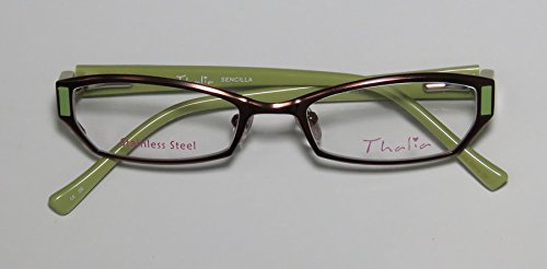 Thalia Sencilla Childrens/Kids/Girls Flexible Hinges Stainless Steel Two-Tone Hip Eyeglasses/Eyeglass Frame2