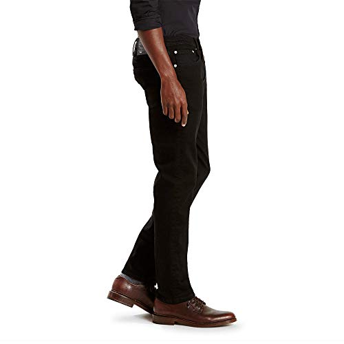 Image of Levi's Men's 511 Slim Fit Jeans (Regular and Big & Tall), Native Cali-Black Stretch (Waterless), 28W x 30L