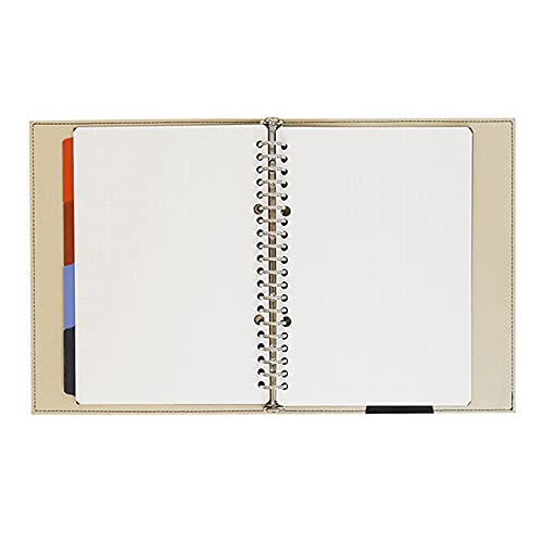 Amazon | ＊コントレイル ルーズリーフバインダーA5 ナチュラル