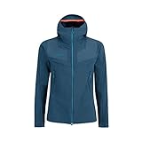 Elastische Bündchen Mammut Aenergy Pro So Kapuzenjacke für Herren XXL Flügel blaugrün
