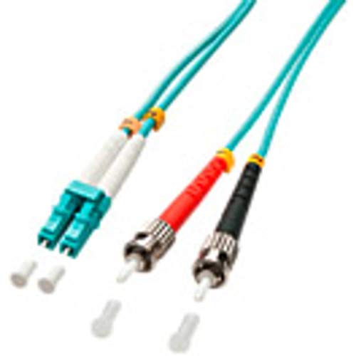 LINDY Fibre Optique Duplex LC/St OM3 5m
