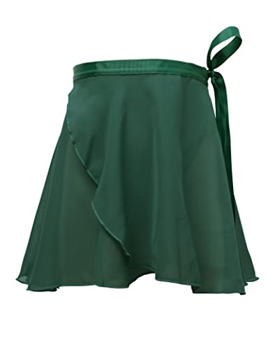 Image of Daydance Girls Women Sheer Ballet Skirts Wrap Chiffon Over Scarf for Dancing