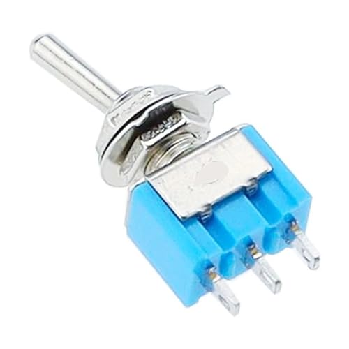Interrupteur à bascule MTS-103 bleu SPDT 6A 125VAC composant électronique