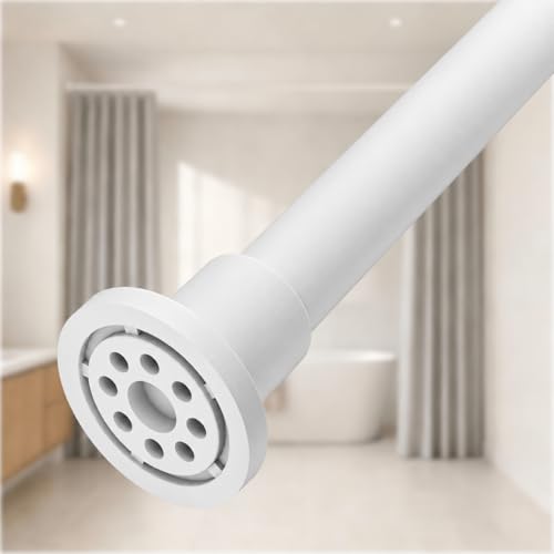 ALLZONE Shower Curtain Rod No Drill, 42-83 Inches, Heavy...