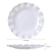 LOK-OSEMILE Melamine Dinner Plates, Set of 6, 9.875
