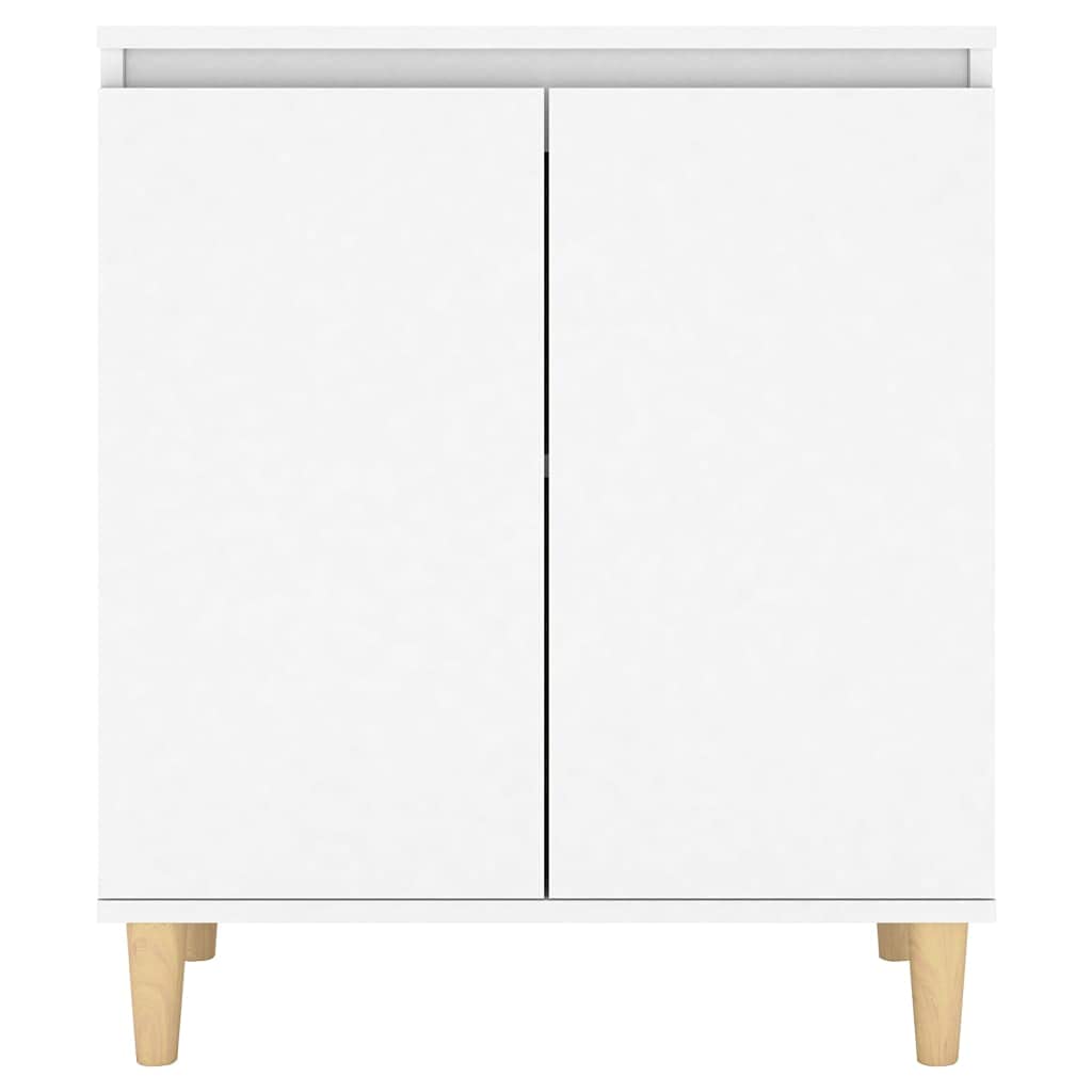 vidaXL Madera Maciza Aparador Patas 60x35x70cm Vestíbulo Recibidor Multicolor