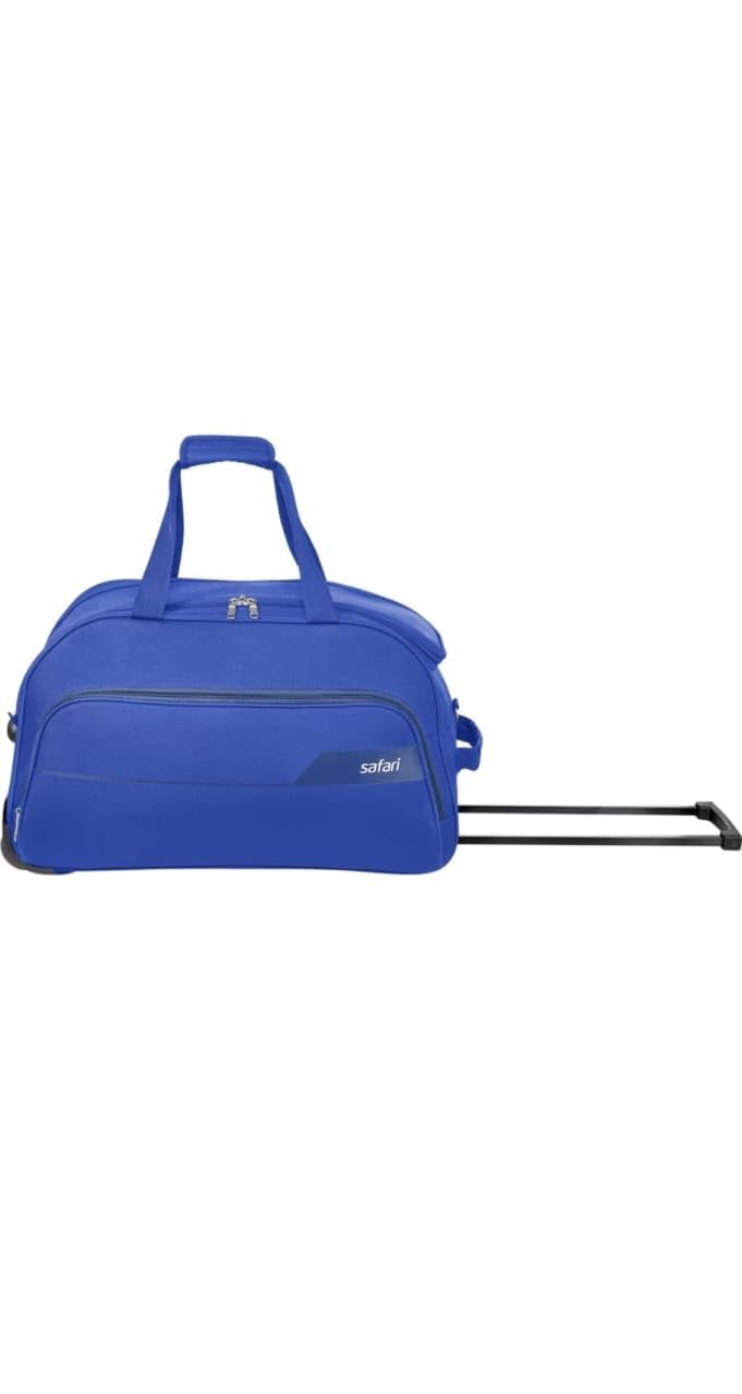 Safari Lira Wheeled Duffle Bag, 55 RDFL Blue, Small Size (Cabin Size)