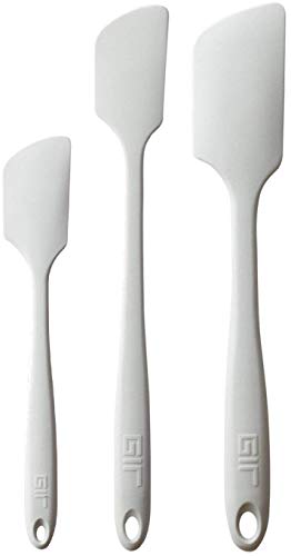 GIR: Get It Right All Silicone Mini, Skinny & Ultimate Spatula 3 Pc Set (Studio White)