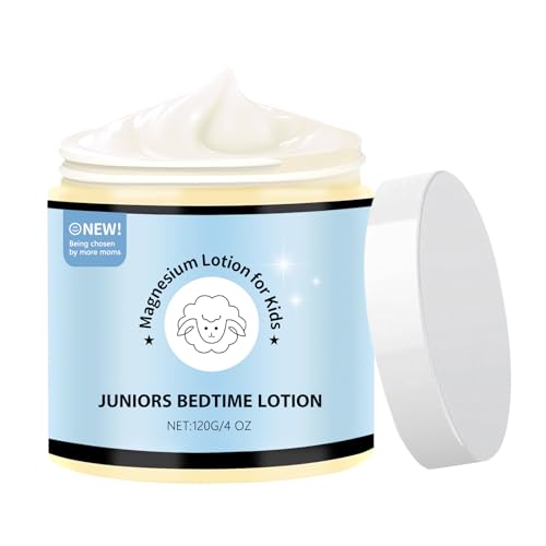 Image of LUusmm Magnesium Lotion for Kids - Organic Magnesium Lotion for Babies - Soothing Relief & Relaxation - Topical Magnesium Cream Calms Children at Bedtime & Night - Without Melatonin (4 oz)