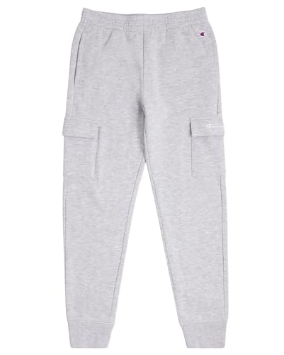 Champion Boys Sweatpant with Cargo Pockets Brushed Fleece Boys Cargo Joggers for Kids - image 3