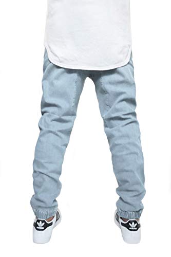 URBANJ Men's Stretch Twill Drop Crotch Jogger Pants S-5XL3