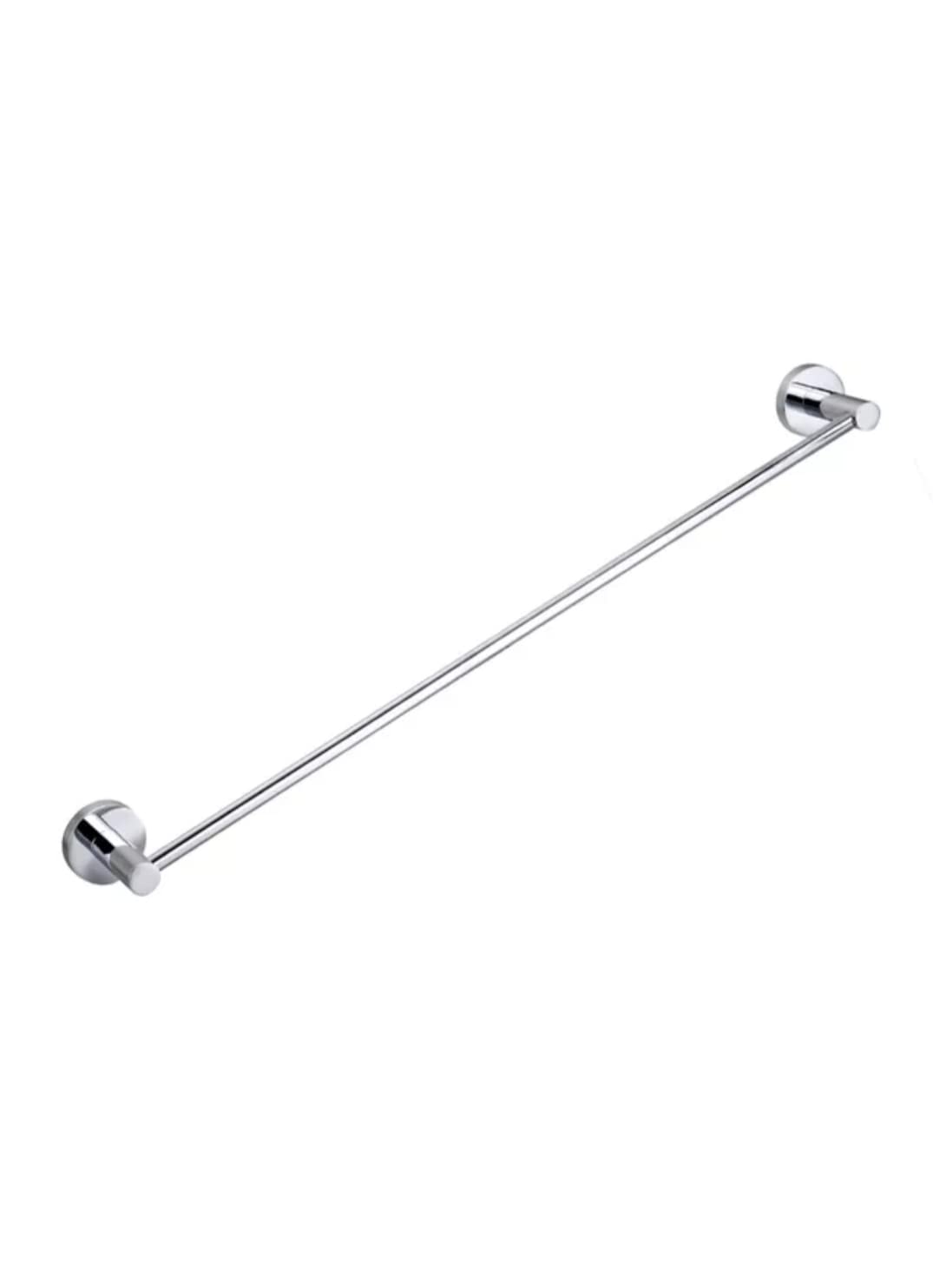 Stainless Steel Towel Rod 18 Inch Sleek Chrome Finish Towel Bar/Towel Rack/Towel Holder Color Silver Shape Round 18 Inch (18 INCH, Silver)-image-44