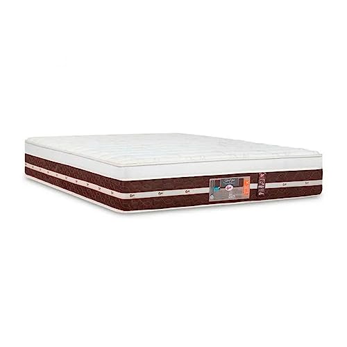 Colchao Silver Star Pkt Hibrido Air One Face Casal 138x188x32 Castor