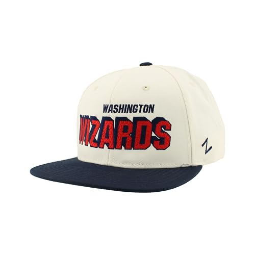 Washington Wizards NBA Officially Licensed Adjustable Snapback Hat Flat Bill Z11 Retro Super Team