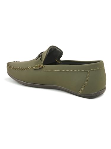 Image of SIR CORBETT Leather Loafers for Men (Size 6 to 13)