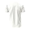 Mens Henley T-Shirts Cotton Short Sleeve Shirts Casual Summer Shirt Tops White T Shirt Men XXL #2