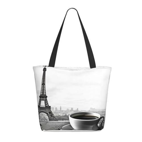 Tote Bag for Women Shoulder Tote Purse Reusable Grocery Bag Winter Landscape Aesthetic Shopping Bags