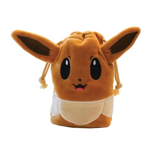 BB-Toy-Trades Pokemon Evoli Plüsch Beutel - Pouch Prismatische Entwicklungen Zubehör Tasche Versandschutz