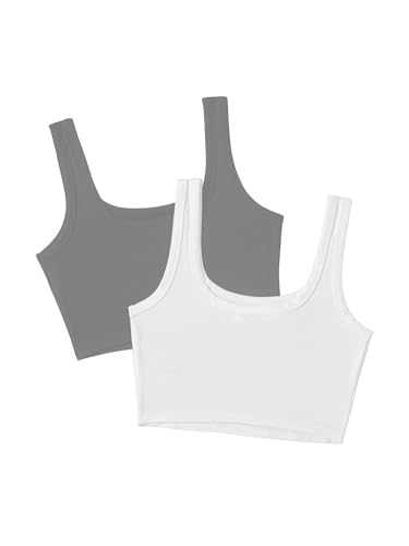 Débardeur femme Toochki en coton - Lot de 2 hauts confortables sport et casual