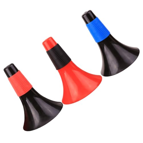 Angoily 3 Cônes de Signalisation Sportifs en PP, Lot de 3, Résistance Supérieure et Design Coloré pour Entraînement de Football et Hockey