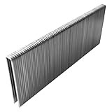 Toicann 18 Gauge Norrow 1/4' Crown Staples 304 Stainless Steel 18 GA Staples for Pneumatic, Electric Stapler (1-1/2')