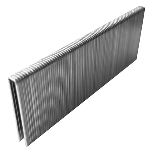 Toicann 18 Gauge Norrow 1/4" Crown Staples 304 Stainless Steel 18 GA Staples for Pneumatic, Electric Stapler (1-1/2") by Toicann - Used condition - US$24.76