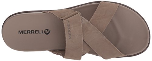 Merrell Women's Around Town Sunvue Slide Sandal, Stone, 7 Medium Us #TOP4