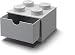 LEGO Desk Drawer 4, Grey