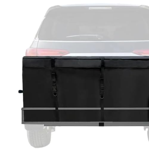 Dachbox Auto, Auto Heckbox Gepäckträgertasche,Transportbox,Gepäckträger für Anhängerkupplung,135 * 51 * 51CM Faltbare dachbox Dachgepäcktransporttasche Wasserdicht Transporttasche für alle Autos