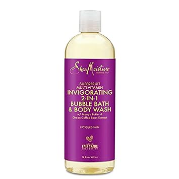 Shea Moisture Superfruit complex bubble bath & body wash, 16 Fluid Ounce