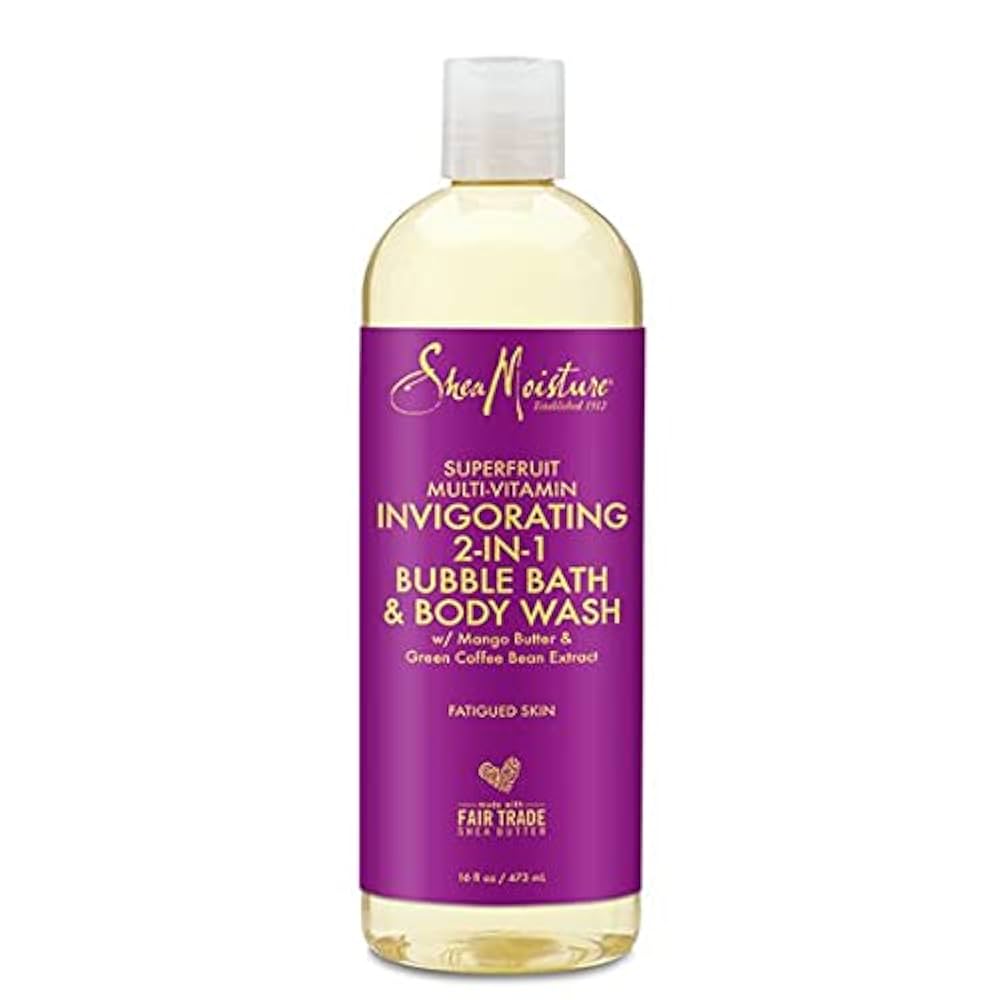 Amazon.com : Shea Moisture Superfruit complex bubble bath