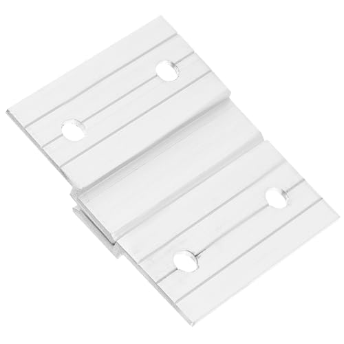 Image of Housoutil French Cleat Picture Hanger Z-Shaped Aluminum Profile Heavy Duty Mirror Hanging Hardware Wall Mounting Kit