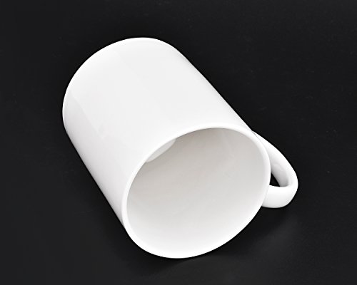 ds. distinctive style Koffiemok 350 ml middelvinger mok koffiemok keramische beker nieuwigheid cadeau - wit middle finger - Afbeelding 6