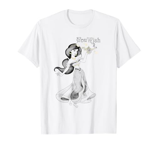 T-shirt Aladdin Jasmine Disney Princess en coton pour femme