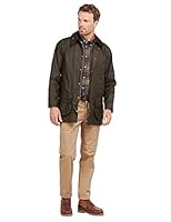 Barbour Classic Beaufort Jacket MWX0002OL71 Olive Green (Size: 42)