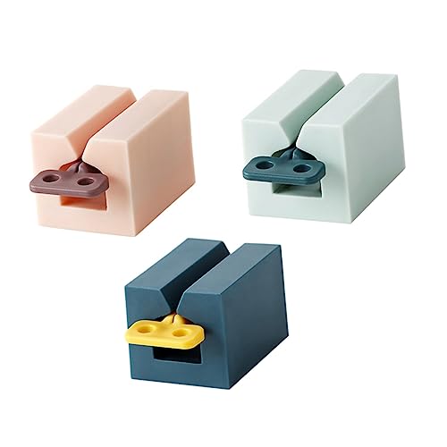 PRETYZOOM 3Pcs Home Toothpaste Squeezer Dispensers Versatile Hand Facial Tube Squeezers Easy to Use Multipurpose Squeeze Tools for Family Daily Life